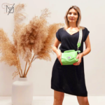 POCHETTE VERT AMANDE